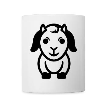 Bouc - Mug blanc - blanc - Devant