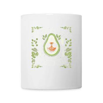 Ich bin ein sozialer Veganer, der Treffen - Tasse - Weiß - Vorne