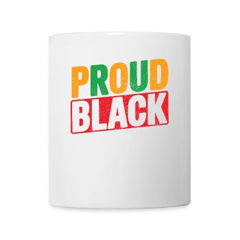 Fier Noir toujours en attente de réparations Humour - Mug blanc - blanc - Devant
