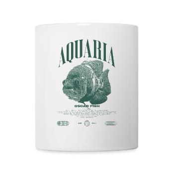 Oscar Fish Changement d’eau Poisson Monstre - Mug blanc - blanc - Devant