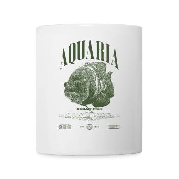 Oscar Fish Changement d’eau Poisson Monstre - Mug blanc - blanc - Devant