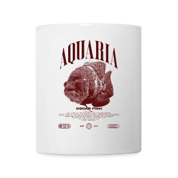 Oscar Fish Changement d’eau Poisson Monstre - Mug blanc - blanc - Devant