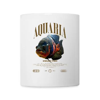 Oscar Fish Water Change Monster Fish - Mug - white - Front