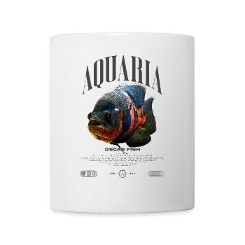 Oscar Fish Changement d’eau Poisson Monstre - Mug blanc - blanc - Devant