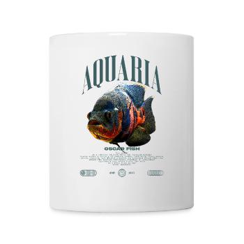 Oscar Fish Water Change Monster Fish - Mug - white - Front