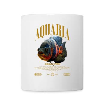 Oscar Fish Changement d’eau Poisson Monstre - Mug blanc - blanc - Devant