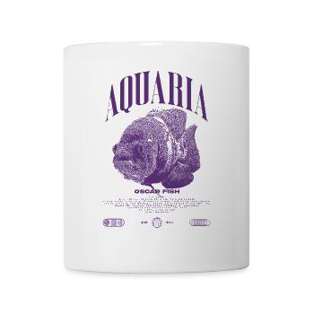 Oscar Fish Water Change Monster Fish - Mug - white - Front