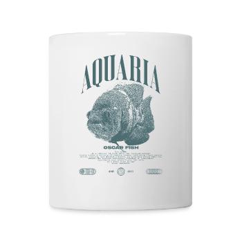 Oscar Fish Changement d’eau Poisson Monstre - Mug blanc - blanc - Devant