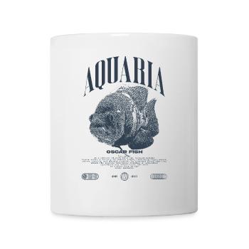 Oscar Fish Changement d’eau Poisson Monstre - Mug blanc - blanc - Devant