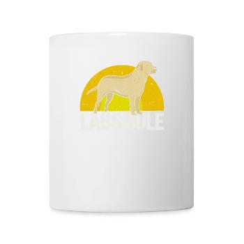 Labs Rule - Labrador Dog Lover Design - Mug - white - Front