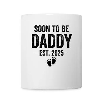 Soon To Be Daddy Est. 2025 - Mug - white - Front