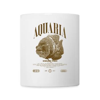 Oscar Fish Changement d’eau Poisson Monstre - Mug blanc - blanc - Devant