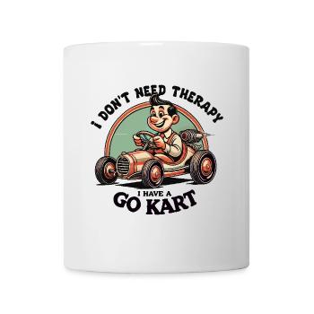 Racer Go-Kart Adventure Style - Mug - white - Front