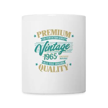 Édition Anniversaire Édition Limitée Vintage 1965 - Mug blanc - blanc - Devant
