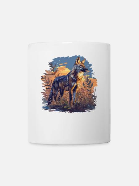 Schakale Schakal - Tasse - Weiß