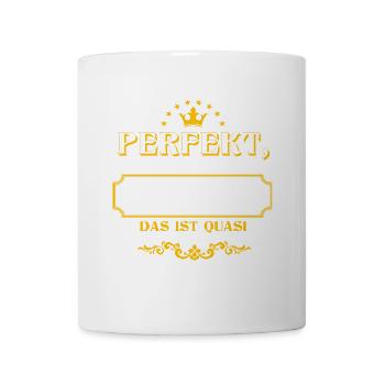 Funny BENJAMIN for Name Day with Name Name - Mug - white - Front