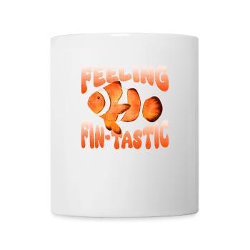 Feeling Fin-tastic - Cute Clownfish - Mug - white - Front