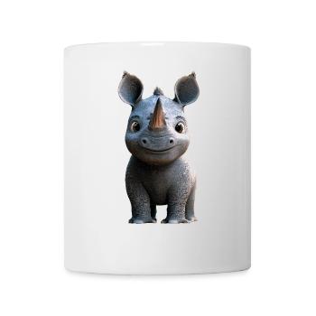 Nashorn Rhinozeros Afrika Safari Nashörner Rhino - Tasse - Weiß - Vorne