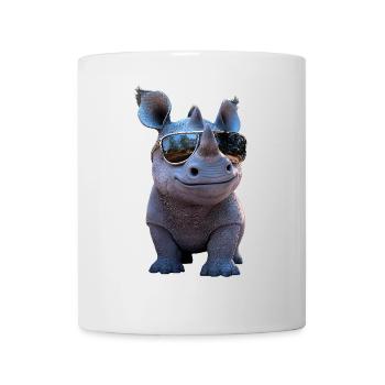 Nashorn Rhinozeros Afrika Safari Nashörner Rhino - Tasse - Weiß - Vorne