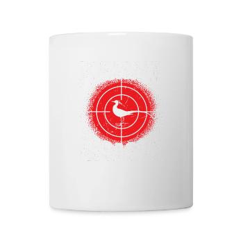 Fasan Assassin Bold Hunting Design - Tasse - Weiß - Vorne