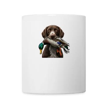 German Longhair I Hunting Dog Pointing Dog Motif for - Mug - white - Front