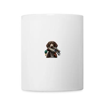 German Longhair I Hunting Dog Pointing Dog Motif for - Mug - white - Front