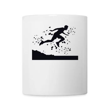 Trail Runner Cross Trail Mountain Runner - Mug - white - Front