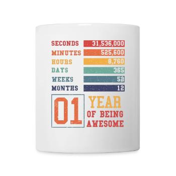 Birthday outfit for 1 year old! 1st Birthday - Mug - white - Front