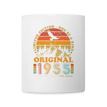 Original 1955 Vintage Retro Jubiläum - Tasse - Weiß - Vorne