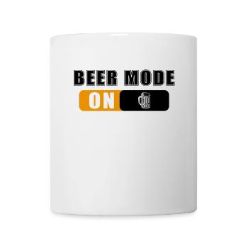 bier modus - Tasse - Weiß - Vorne