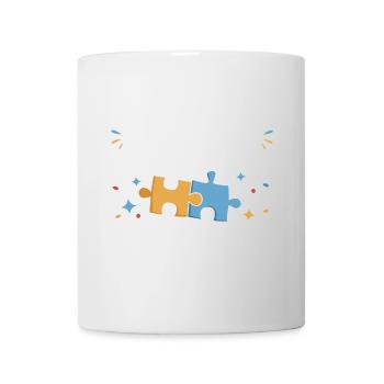 Nur noch ein Teil, ich verspreche ein lustiges Puzzle - Tasse - Weiß - Vorne