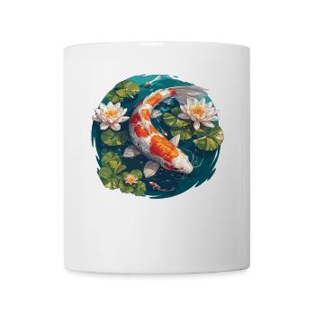 Koi Koi Carpe - Mug blanc - blanc - Devant