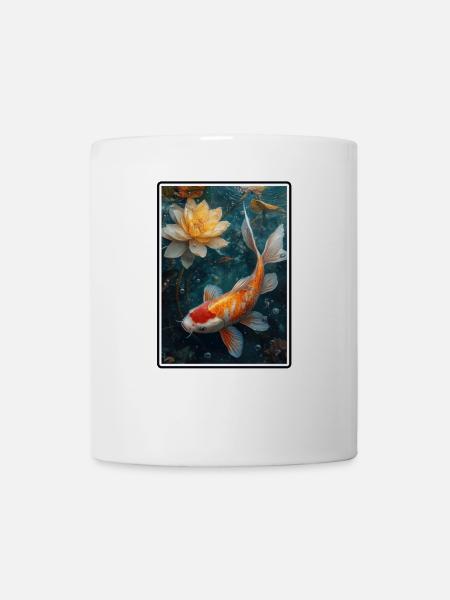 Koi Koi Carp - Mug - white
