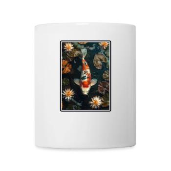 Koi Koi Carpe - Mug blanc - blanc - Devant