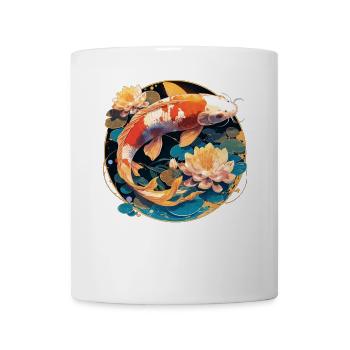 Koi Koi Carpe - Mug blanc - blanc - Devant