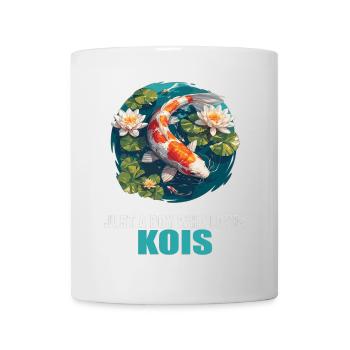 Koi Koi Carpe - Mug blanc - blanc - Devant