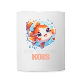 Koi Koi Carpe - Mug blanc - blanc - Devant