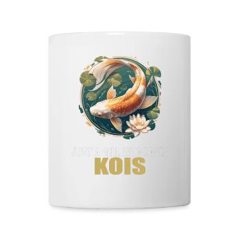 Koi Koi Carpe - Mug blanc - blanc - Devant