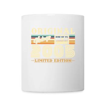 2005 Vintage Retro Geburtstagsgeschenk - Tasse - Weiß - Vorne