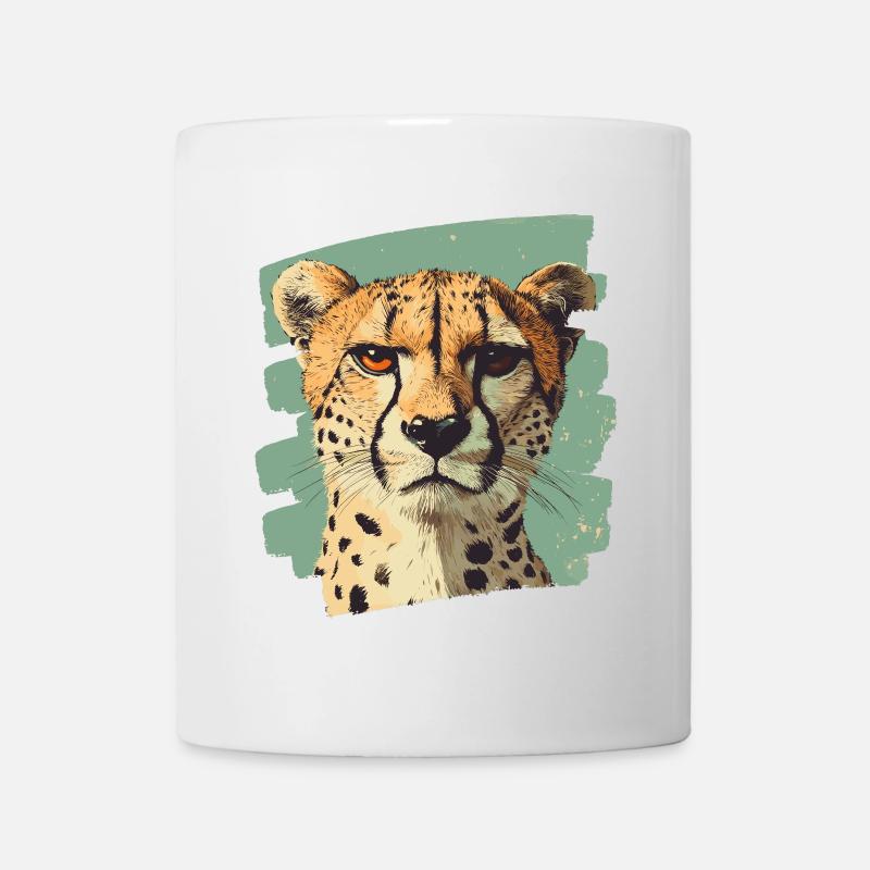 Gepard - Tasse - Weiß