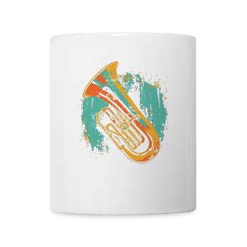 Tuba Graphic - Mug - white - Front