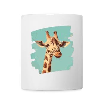Girafe - Mug blanc - blanc - Devant