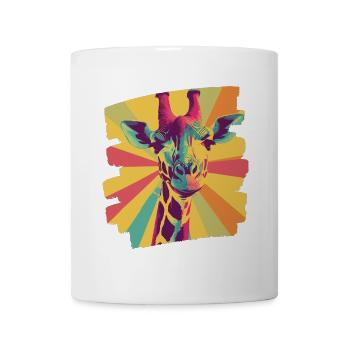 Girafe - Mug blanc - blanc - Devant