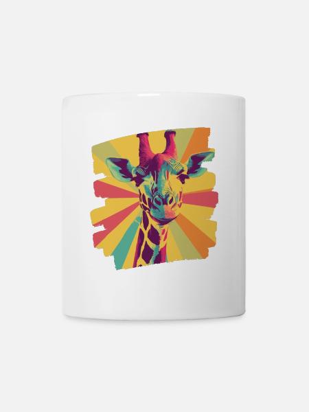 Giraffe - Tasse - Weiß