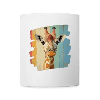 Girafe - Mug blanc - blanc - Devant