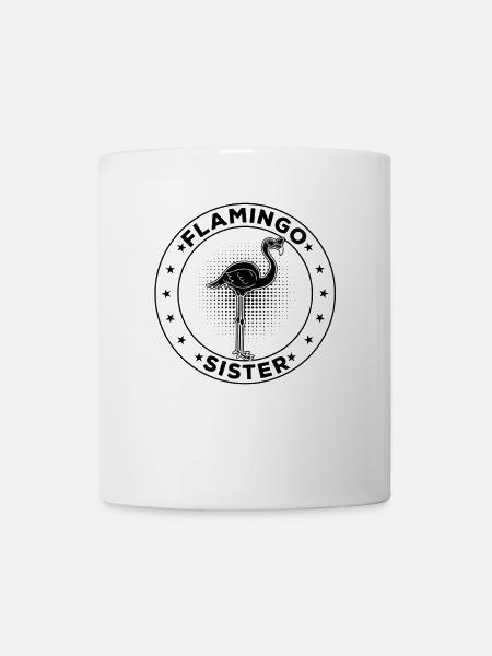 Flamingo Sister - Tasse - Weiß