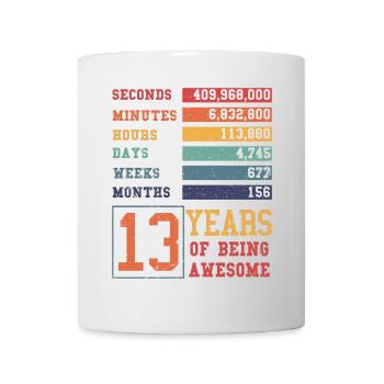 13 years old! Birthday Gift 13th Birthday - Mug - white - Front