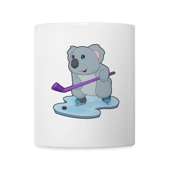 Koala Hockey Stick - Mug - white - Front