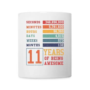 11 years old! Birthday Gift 11th Birthday - Mug - white - Front