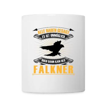 Falconer is impossible falconry falconry - Mug - white - Front